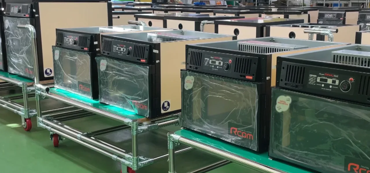 Rcom MARU DELUXE MAX 100: Производство оборудования Rcom